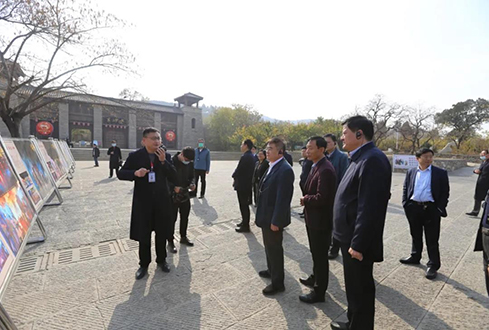 市國資系統(tǒng)觀摩團指導孔子文旅集團景區(qū)項目及黨員教育示范點